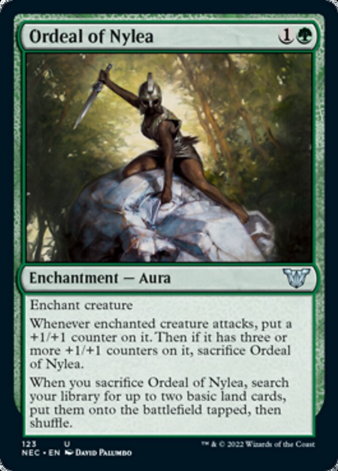 Ordeal of Nylea [Kamigawa: Neon Dynasty Commander] | Game Haven TX