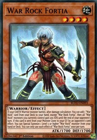 War Rock Fortia [BLVO-EN093] Super Rare | Game Haven TX