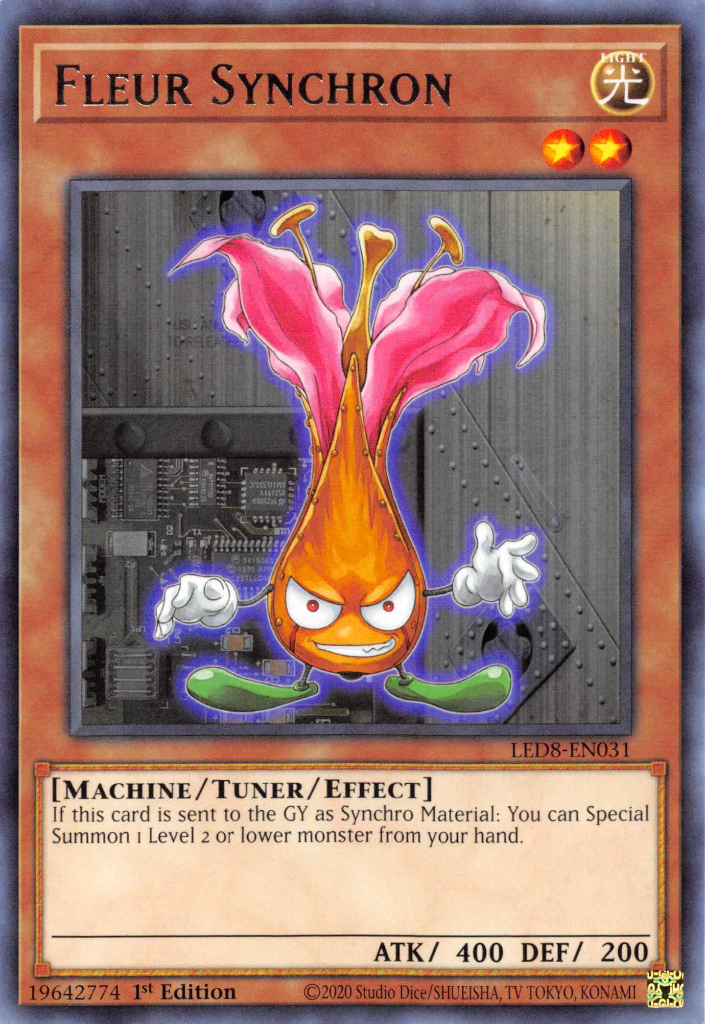 Fleur Synchron [LED8-EN031] Rare | Game Haven TX