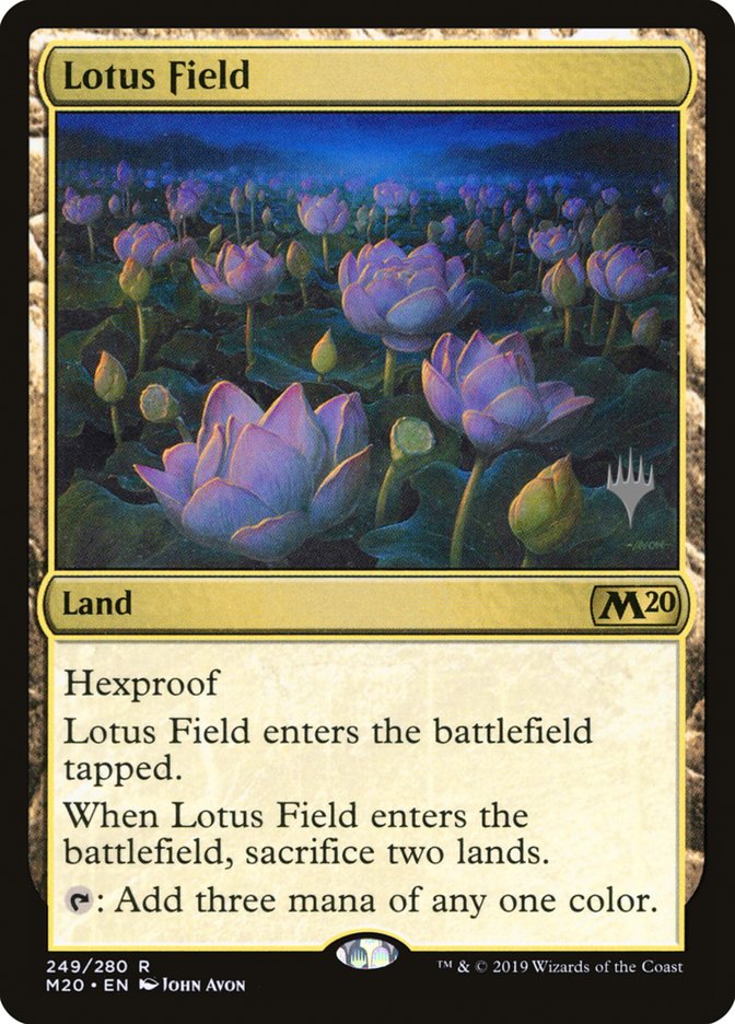 Lotus Field [Core Set 2020 Promos] | Game Haven TX