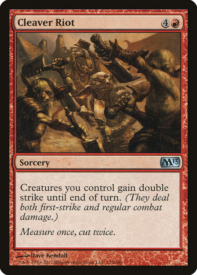 Cleaver Riot [Magic 2013] | Game Haven TX