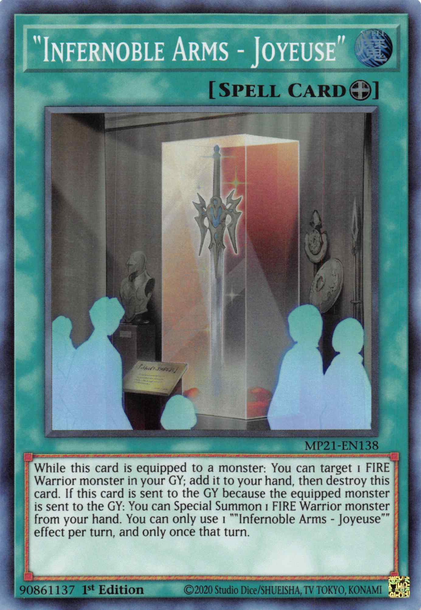 Infernoble Arms - Joyeuse [MP21-EN138] Super Rare | Game Haven TX