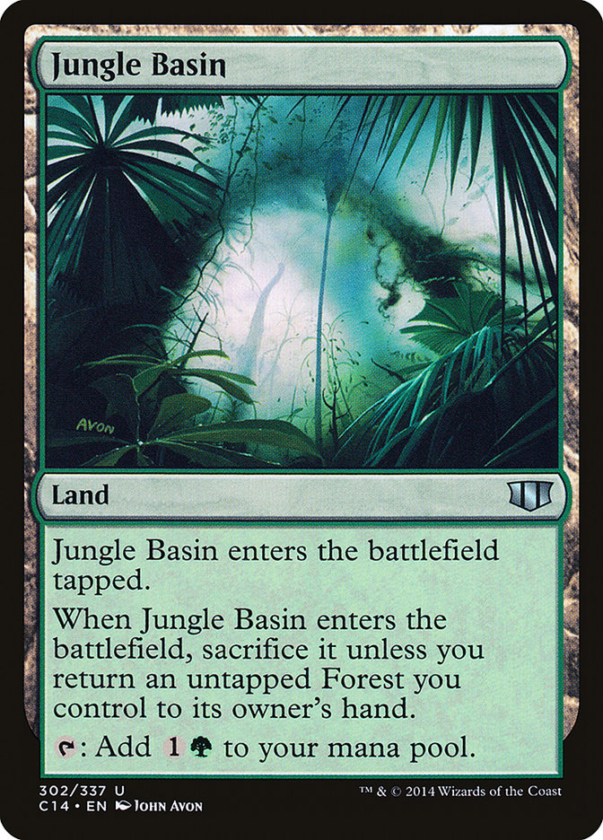 Jungle Basin [Commander 2014] | Game Haven TX
