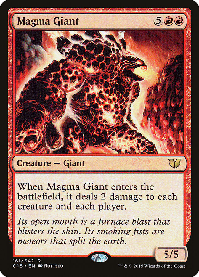 Magma Giant [Commander 2015] | Game Haven TX