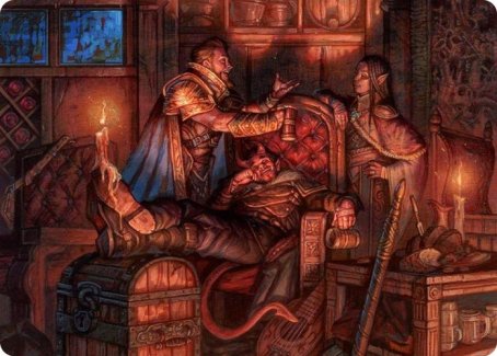 Long Rest Art Card [Dungeons & Dragons: Adventures in the Forgotten Realms Art Series] | Game Haven TX