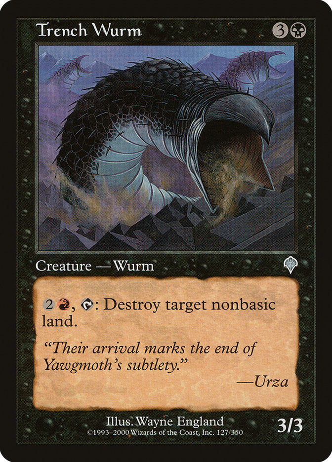 Trench Wurm [Invasion] | Game Haven TX