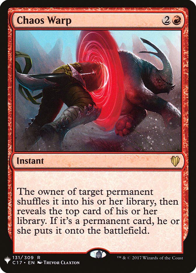 Chaos Warp [Mystery Booster] | Game Haven TX