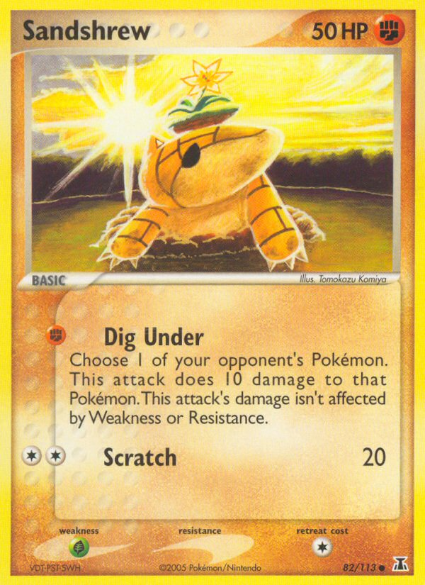Sandshrew (82/113) [EX: Delta Species] | Game Haven TX