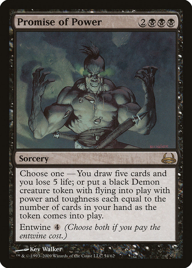 Promise of Power [Duel Decks: Divine vs. Demonic] | Game Haven TX