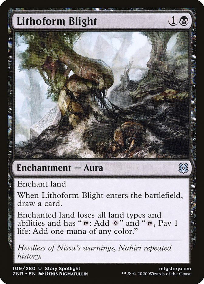 Lithoform Blight [Zendikar Rising] | Game Haven TX