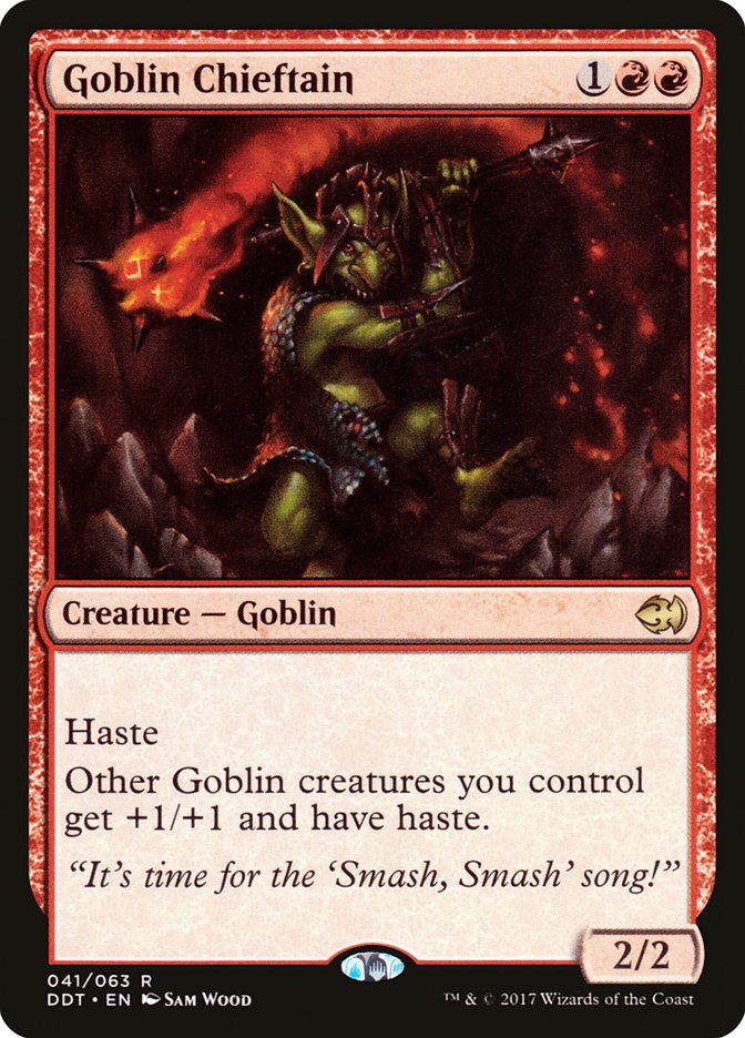 Goblin Chieftain [Duel Decks: Merfolk vs. Goblins] | Game Haven TX