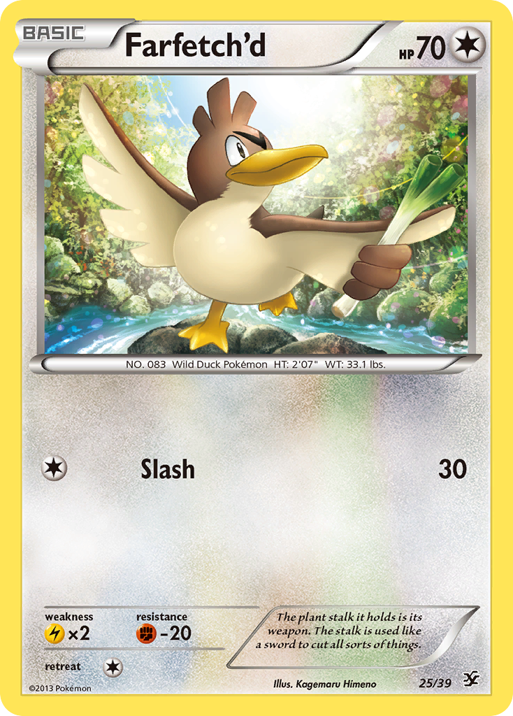 Farfetch'd (25/39) [XY: Kalos Starter Set] | Game Haven TX