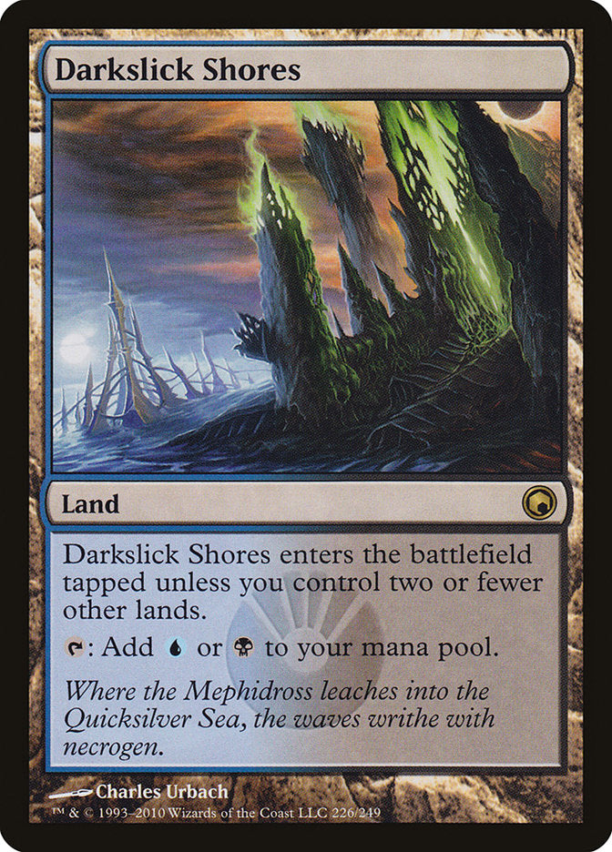 Darkslick Shores [Scars of Mirrodin] | Game Haven TX