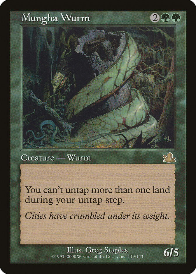 Mungha Wurm [Prophecy] | Game Haven TX