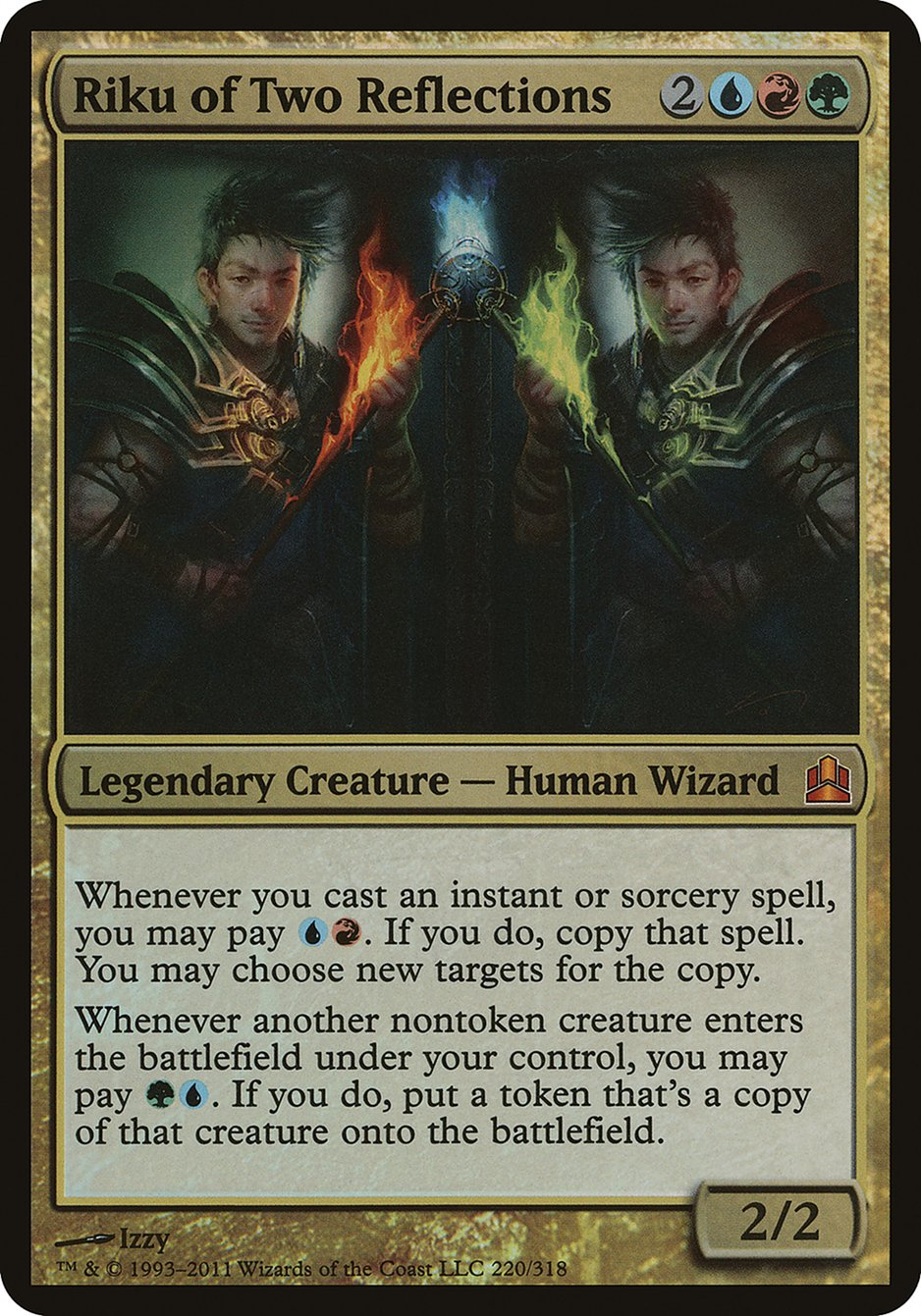 Riku of Two Reflections (Oversized) [Commander 2011 Oversized] | Game Haven TX