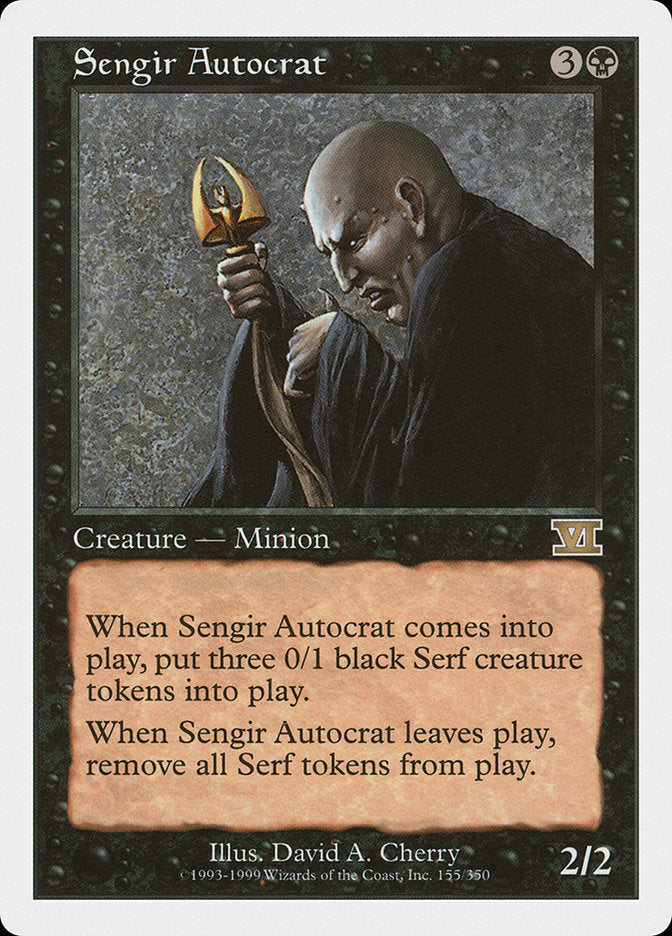 Sengir Autocrat [Classic Sixth Edition] | Game Haven TX