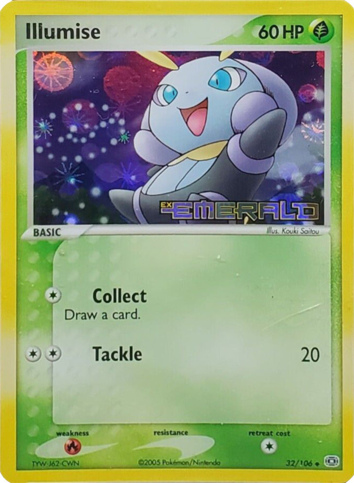 Illumise (32/106) (Stamped) [EX: Emerald] | Game Haven TX