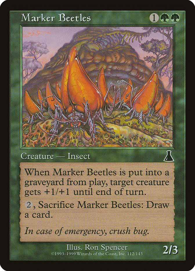 Marker Beetles [Urza's Destiny] | Game Haven TX