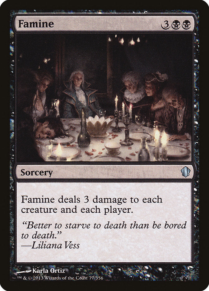 Famine [Commander 2013] | Game Haven TX
