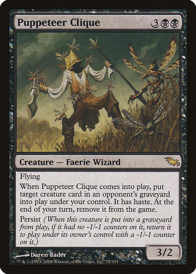 Puppeteer Clique [Shadowmoor] | Game Haven TX