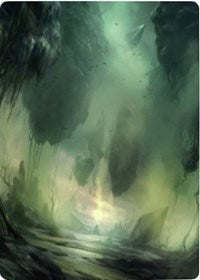 Swamp 1 Art Card [Zendikar Rising Art Series] | Game Haven TX