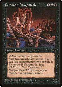 Yawgmoth Demon (Italian) [Rinascimento] | Game Haven TX