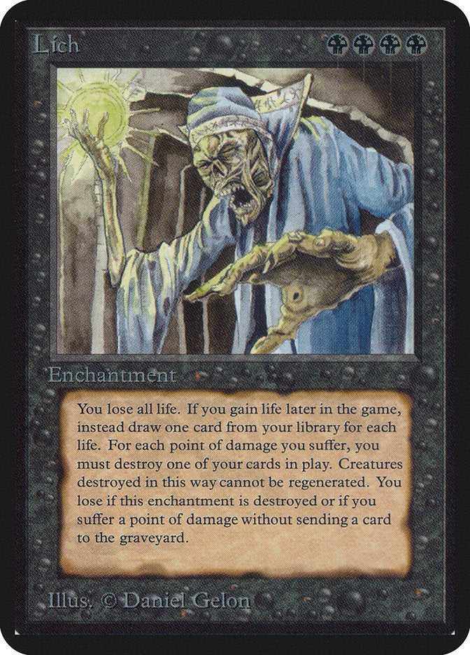 Lich [Limited Edition Alpha] | Game Haven TX