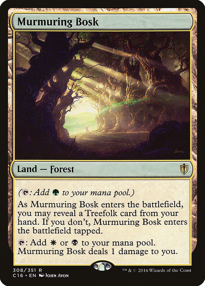 Murmuring Bosk [Commander 2016] | Game Haven TX