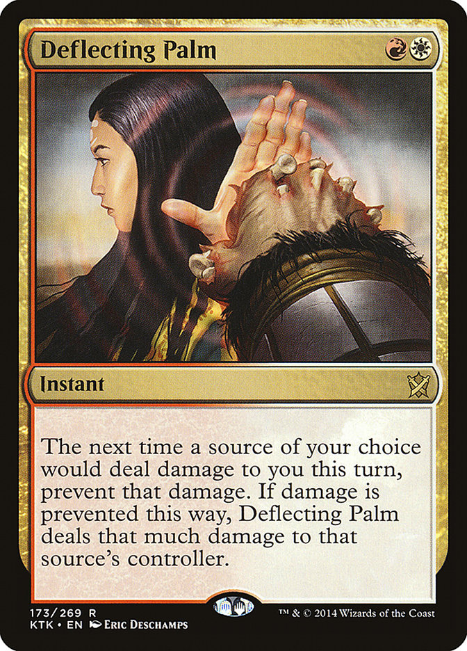 Deflecting Palm [Khans of Tarkir] | Game Haven TX