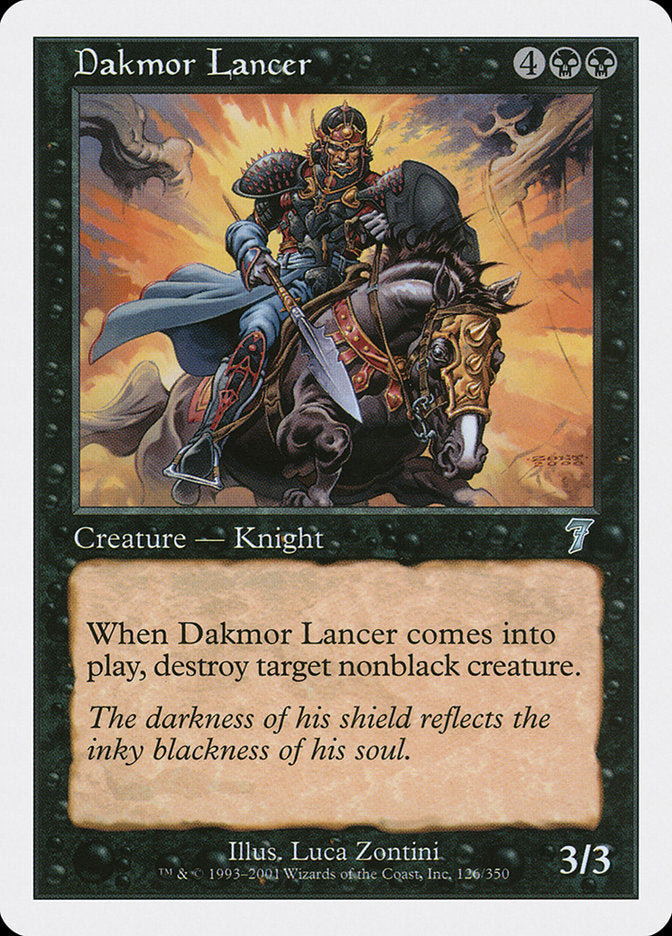 Dakmor Lancer [Seventh Edition] | Game Haven TX