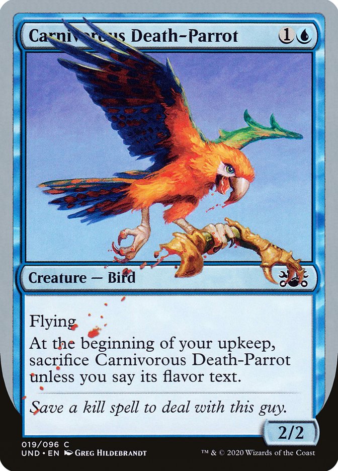 Carnivorous Death-Parrot [Unsanctioned] | Game Haven TX