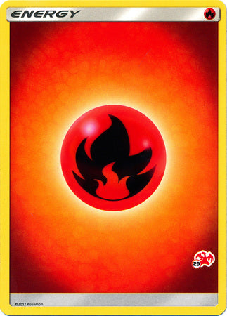 Fire Energy (Charizard Stamp #29) [Battle Academy 2020] | Game Haven TX