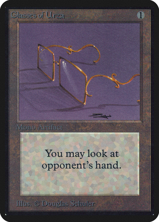 Glasses of Urza [Limited Edition Alpha] | Game Haven TX
