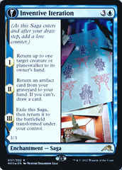 Inventive Iteration // Living Breakthrough [Kamigawa: Neon Dynasty Prerelease Promos] | Game Haven TX