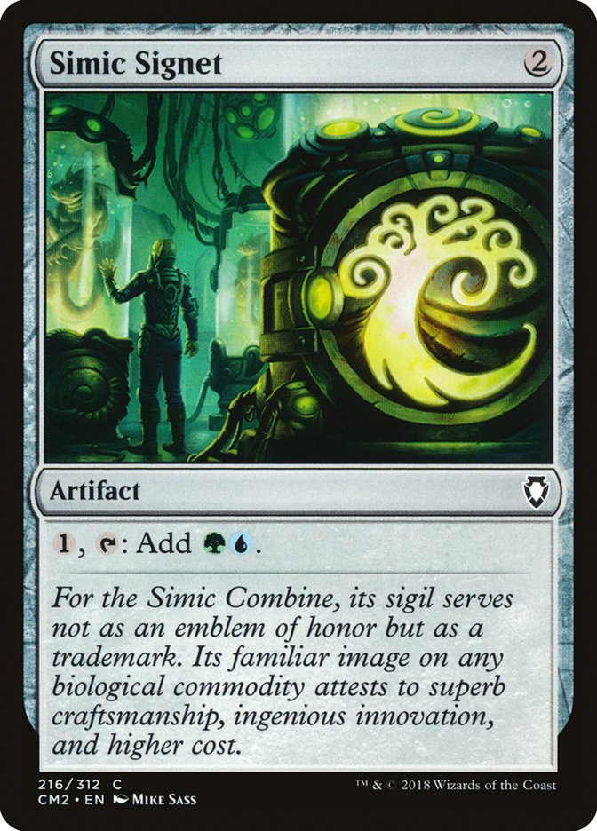 Simic Signet (216/312) [Commander Anthology Volume II] | Game Haven TX