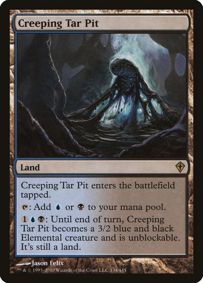 Creeping Tar Pit [Worldwake] | Game Haven TX