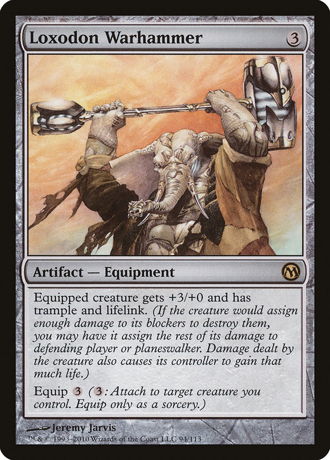 Loxodon Warhammer [Duels of the Planeswalkers] | Game Haven TX