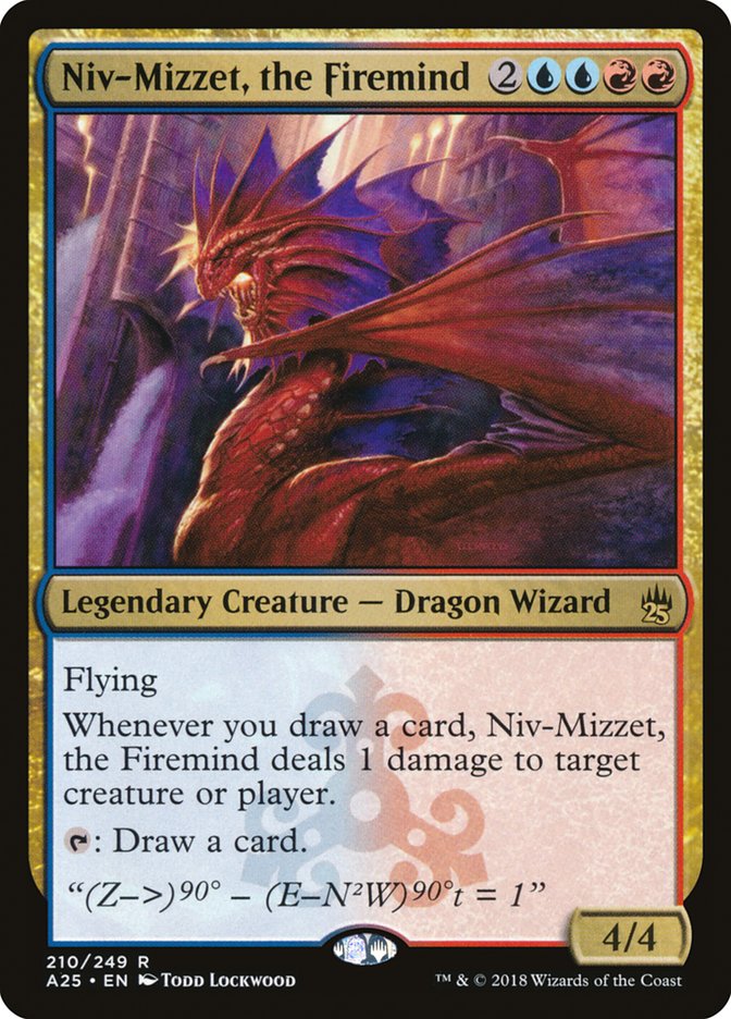 Niv-Mizzet, the Firemind [Masters 25] | Game Haven TX