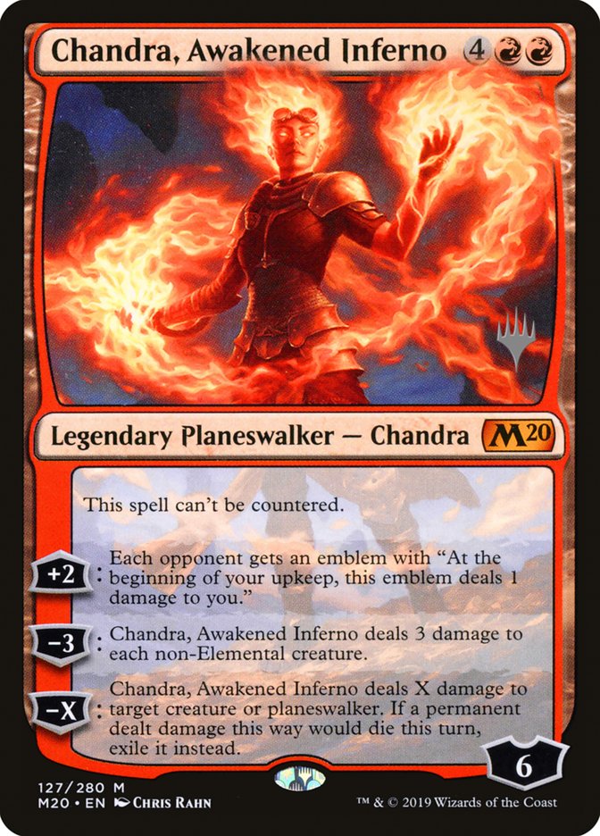 Chandra, Awakened Inferno [Core Set 2020 Promos] | Game Haven TX