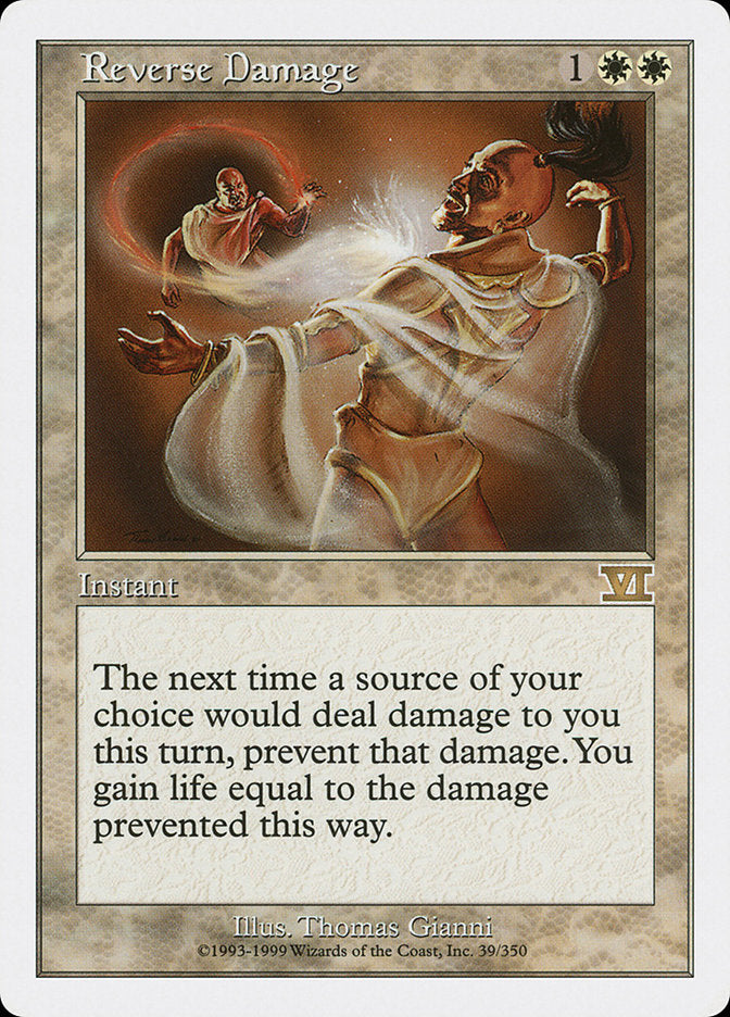 Reverse Damage [Classic Sixth Edition] | Game Haven TX