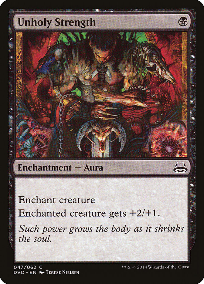 Unholy Strength [Duel Decks Anthology: Divine vs. Demonic] | Game Haven TX