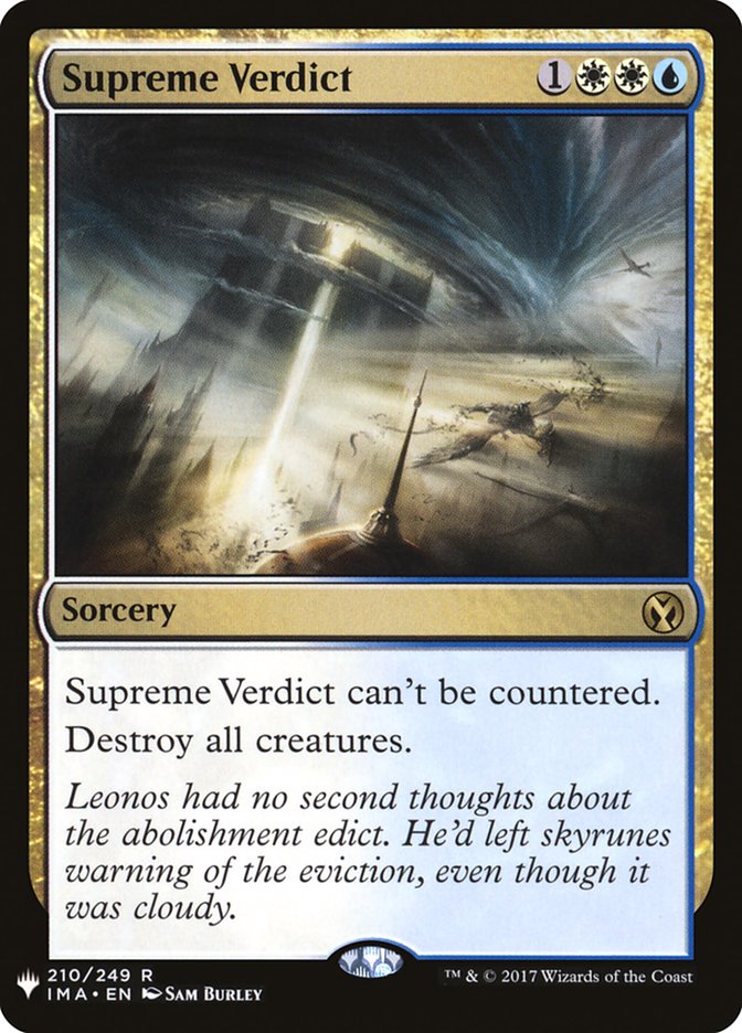 Supreme Verdict [Mystery Booster] | Game Haven TX