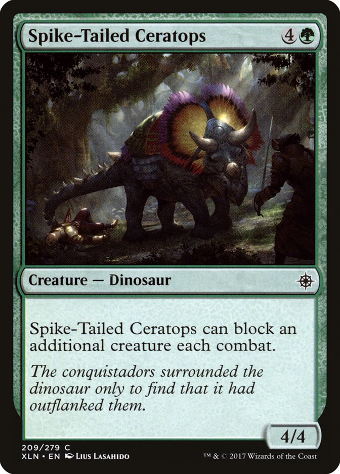 Spike-Tailed Ceratops [Ixalan] | Game Haven TX