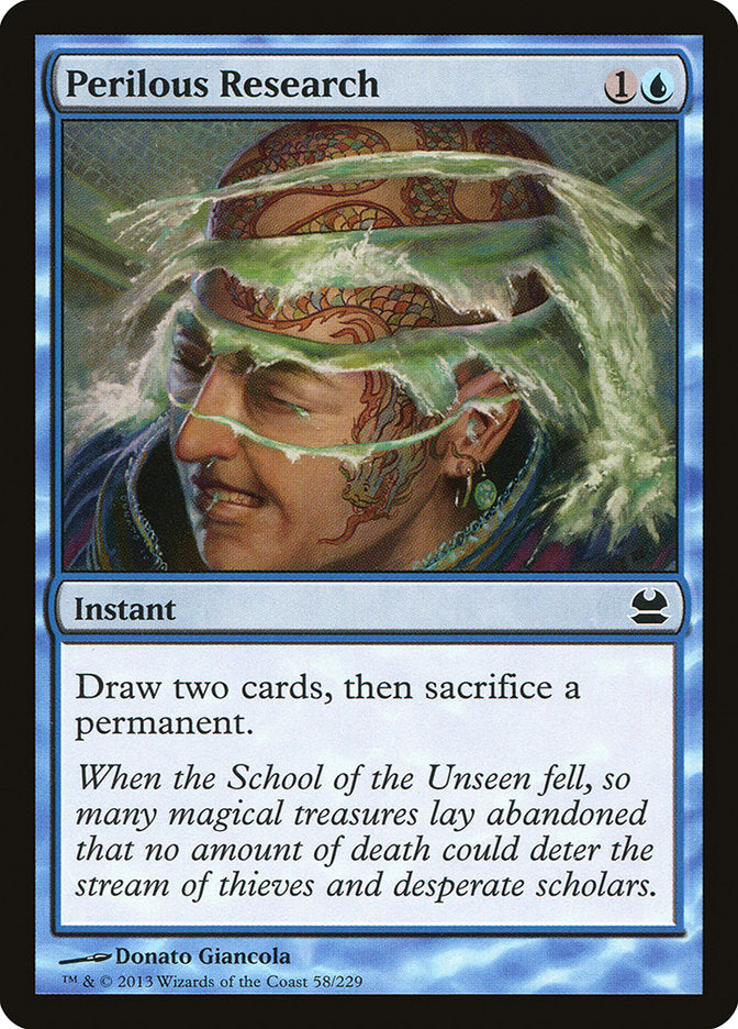 Perilous Research [Modern Masters] | Game Haven TX