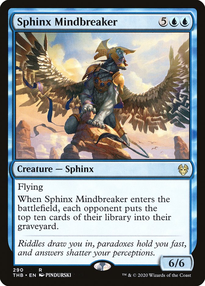 Sphinx Mindbreaker [Theros Beyond Death] | Game Haven TX