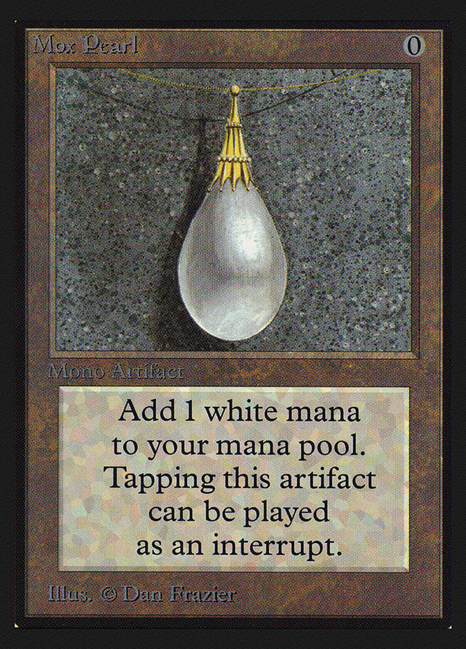 Mox Jet (White Stone) [International Collectors’ Edition] | Game Haven TX