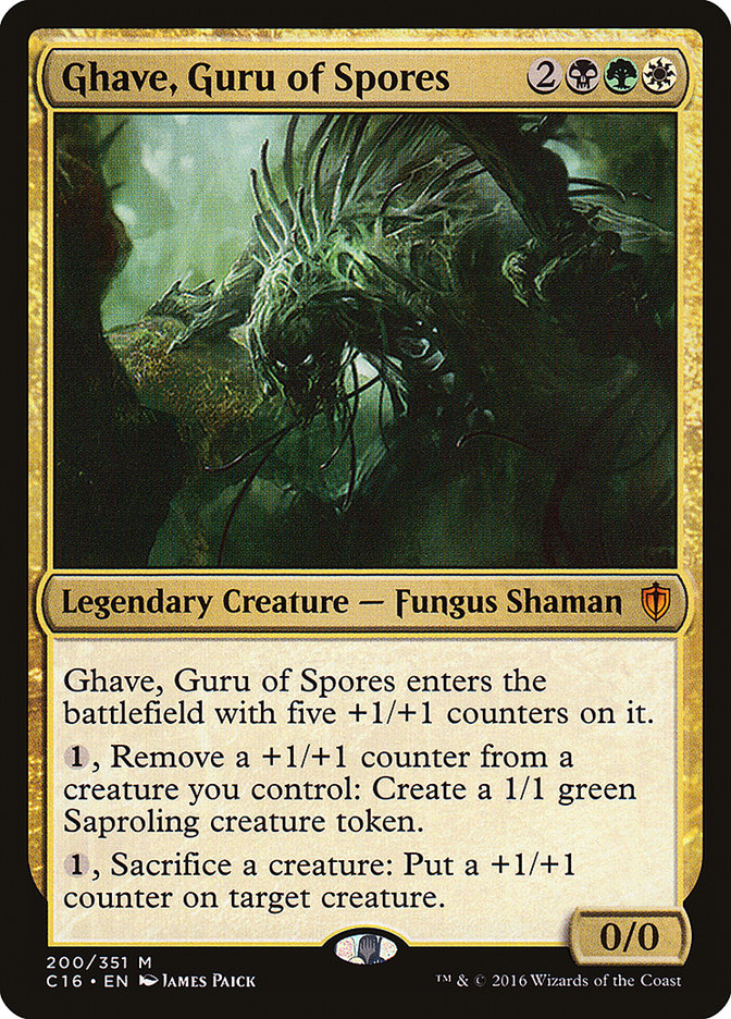 Ghave, Guru of Spores [Commander 2016] | Game Haven TX