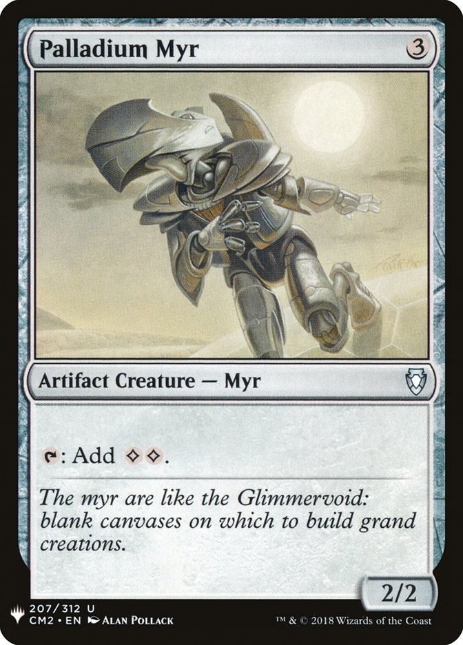 Palladium Myr [Mystery Booster] | Game Haven TX