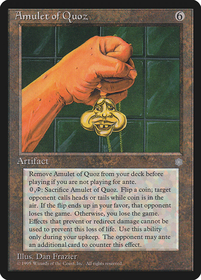 Amulet of Quoz [Ice Age] | Game Haven TX