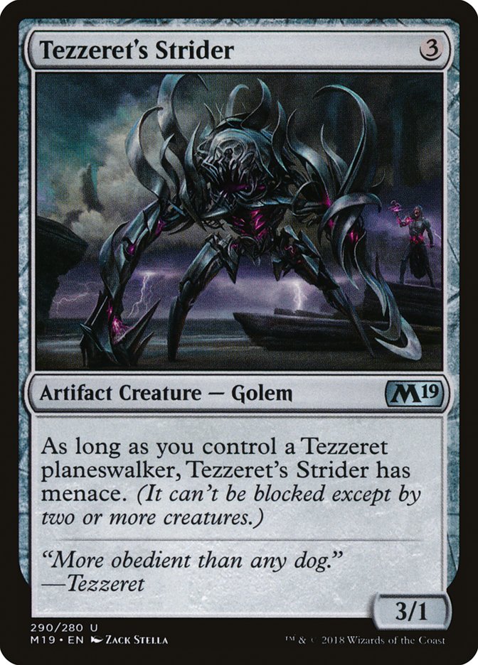 Tezzeret's Strider [Core Set 2019] | Game Haven TX